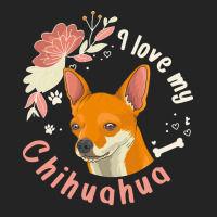 Short Haired Chihuahua T  Shirt I Love My Short Haired Chihuahua Dog O 3/4 Sleeve Shirt | Artistshot