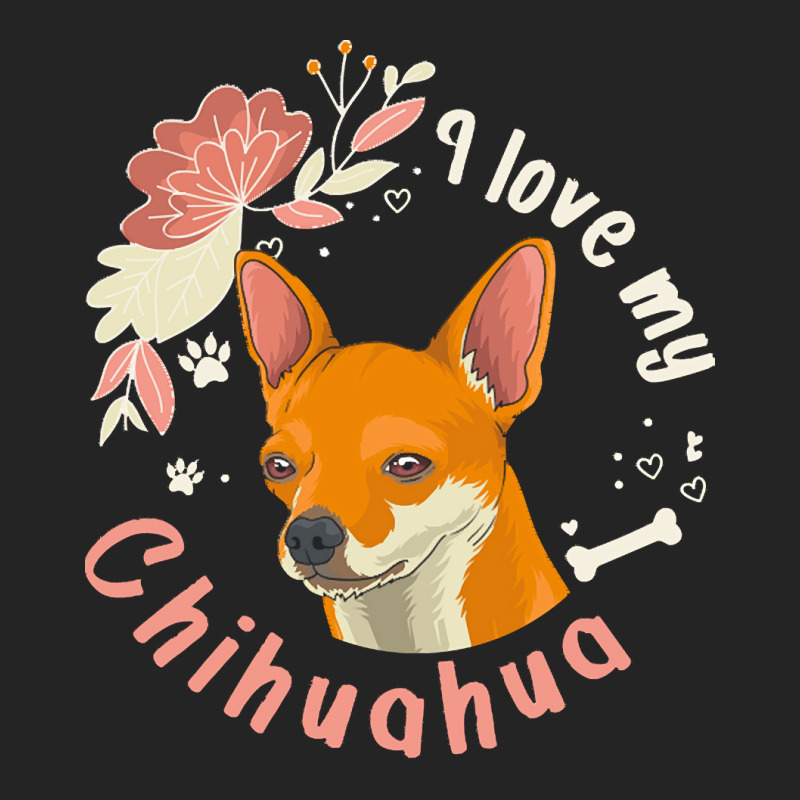 Short Haired Chihuahua T  Shirt I Love My Short Haired Chihuahua Dog O 3/4 Sleeve Shirt | Artistshot