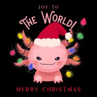 Joy To The World Merry Christmas Design Adjustable Cap | Artistshot