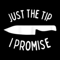 Womens Just The Tip I Promise Halloween Costume Funny Design Knife V-neck Tee | Artistshot