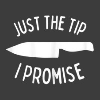 Womens Just The Tip I Promise Halloween Costume Funny Design Knife Men's Polo Shirt | Artistshot