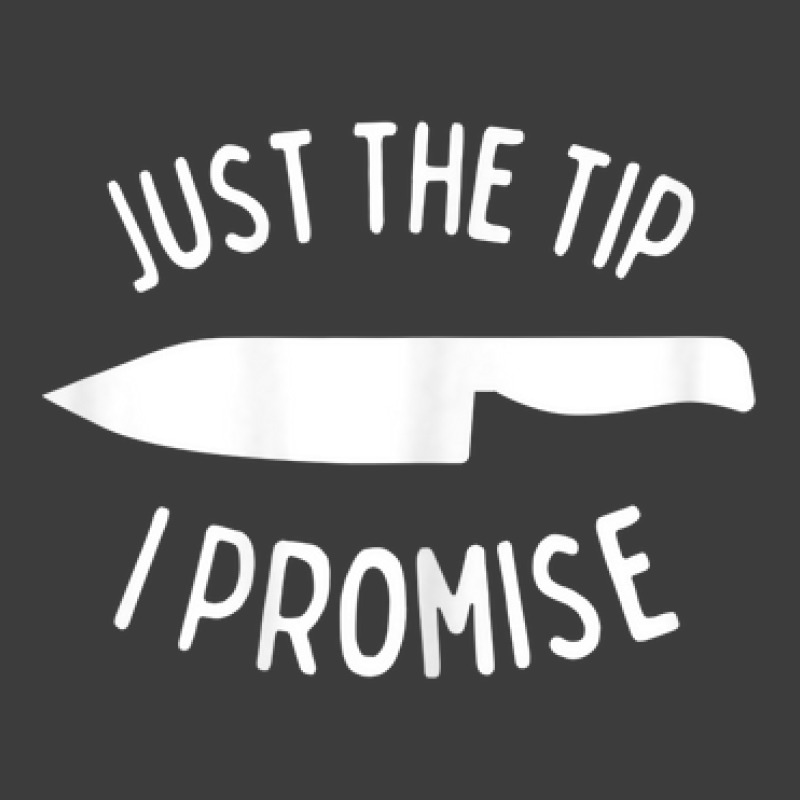 Womens Just The Tip I Promise Halloween Costume Funny Design Knife Men's Polo Shirt | Artistshot