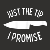 Womens Just The Tip I Promise Halloween Costume Funny Design Knife Champion Hoodie | Artistshot