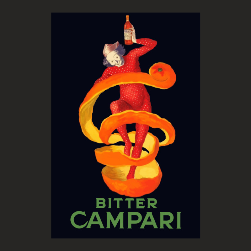 Vintage Bitter Campari Leonetto Cappiello Bitter Campari French Liquor Ladies Fitted T-Shirt by cm-arts | Artistshot