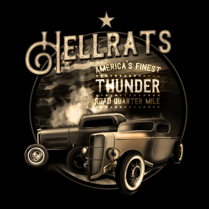 Hellrats Rat Rod Thunder Road Youth Hoodie by herbertmccloud | Artistshot