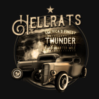 Hellrats Rat Rod Thunder Road Baby Bibs | Artistshot