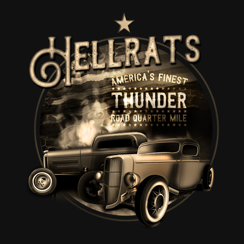 Hellrats Rat Rod Thunder Road Baby Bibs by herbertmccloud | Artistshot