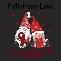 Faith Hope Love Hereditary Hemochromatosis Awareness Ladies Fitted T-shirt | Artistshot