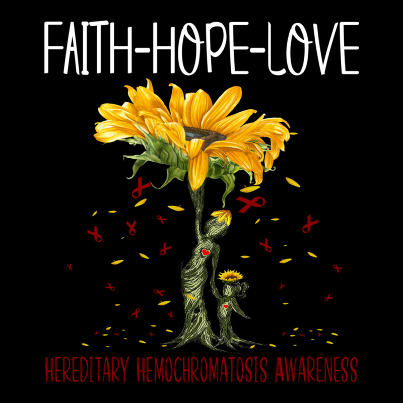 Faith Hope Love Hereditary Hemochromatosis Awareness Legging by JACOBMCCOLLUM | Artistshot