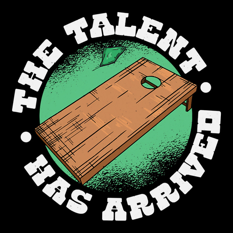 The Talent Has Arrived, Funny Cornhole Men Cornhole Grandpa T Shirt Women's V-Neck T-Shirt by MG91 | Artistshot