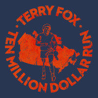 Terry Fox - Ten Million Dollar Run Men Denim Jacket | Artistshot