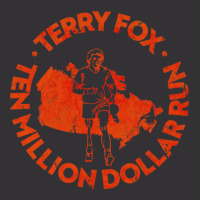 Terry Fox - Ten Million Dollar Run Vintage Hoodie And Short Set | Artistshot