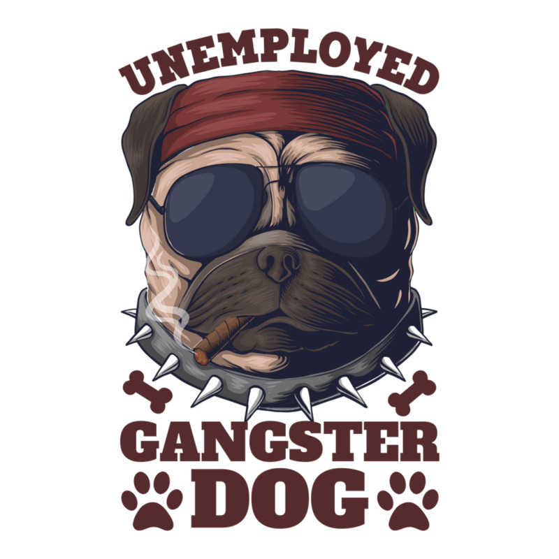 Unemployed And Beautiful, Dog, Sense Of Humor, No Work, Crop Top by cm-arts | Artistshot