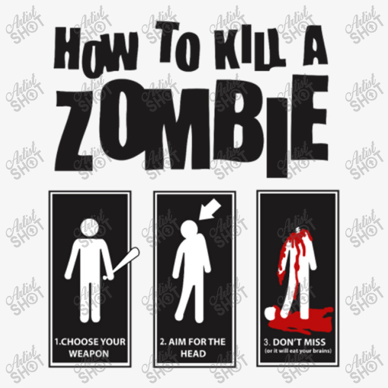 How To Kill A Zombie Funny Champion Hoodie | Artistshot