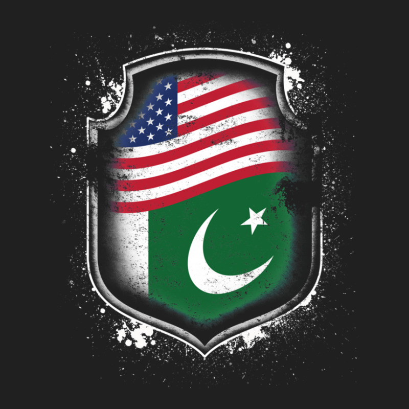 Pakistani American Flag Ladies Polo Shirt by RichardLopez | Artistshot