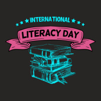 International Literacy Day Ladies Fitted T-shirt | Artistshot