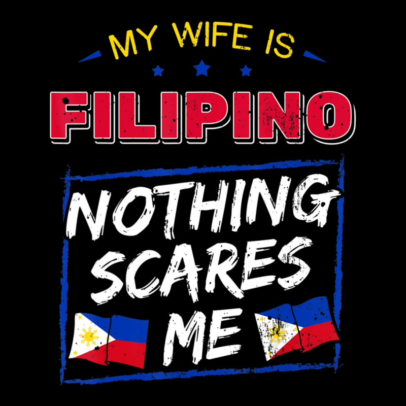 My Wife Is Filipino Republic Of The Philippines Roots Flag Pocket T-Shirt by cm-arts | Artistshot