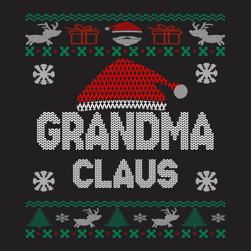 Grandma Ugly Sweater Christmas T-Shirt by Mello Greenwood | Artistshot