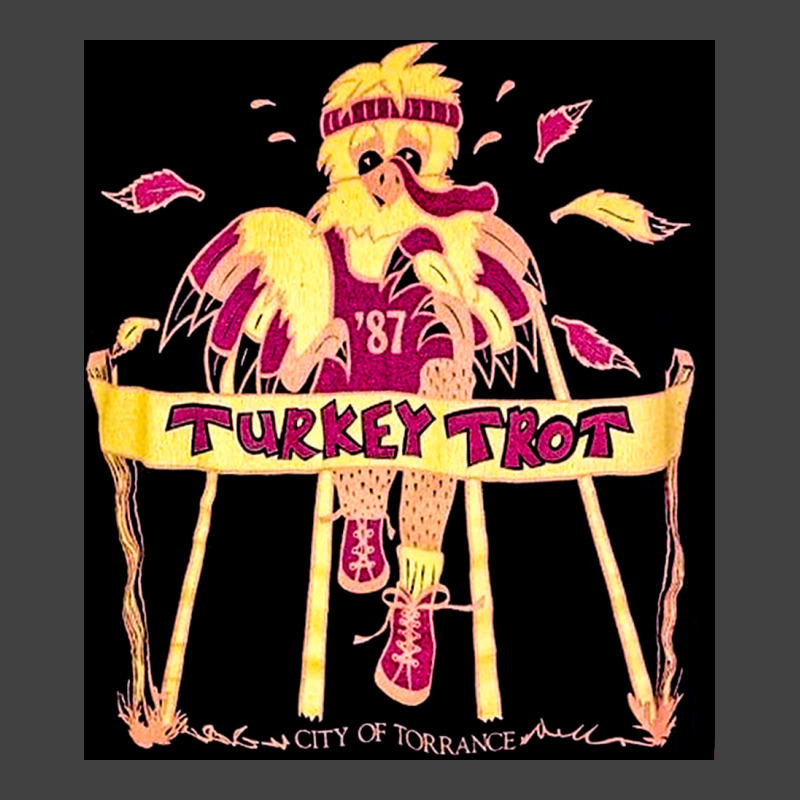 Turkey Trot Fun Run, Turkey Trot Fun Run Art, Turkey Trot Fun Run Vint Vintage T-shirt | Artistshot