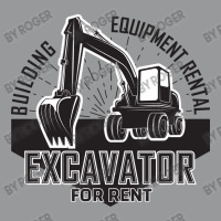 Emblem Of Excavator Or Building Machine Rental Organisationrganisation Crewneck Sweatshirt | Artistshot