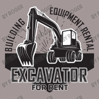 Emblem Of Excavator Or Building Machine Rental Organisationrganisation Vintage Hoodie | Artistshot