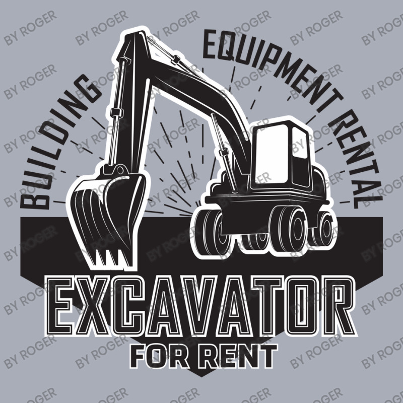 Emblem Of Excavator Or Building Machine Rental Organisationrganisation Tank Dress | Artistshot