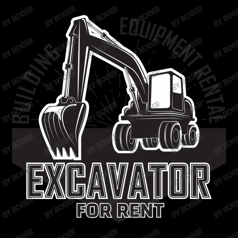Emblem Of Excavator Or Building Machine Rental Organisationrganisation Legging | Artistshot