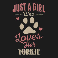 Just A Girl Who Loves Her Yorkie Dog Lover Hoodie & Jogger Set | Artistshot