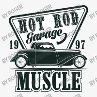 Emblem Of Muscle Car Repair And Service Organizationtion (2) Ladies Fitted T-shirt | Artistshot