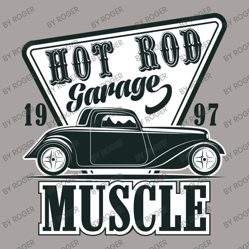 Emblem Of Muscle Car Repair And Service Organizationtion (2) Racerback Tank | Artistshot