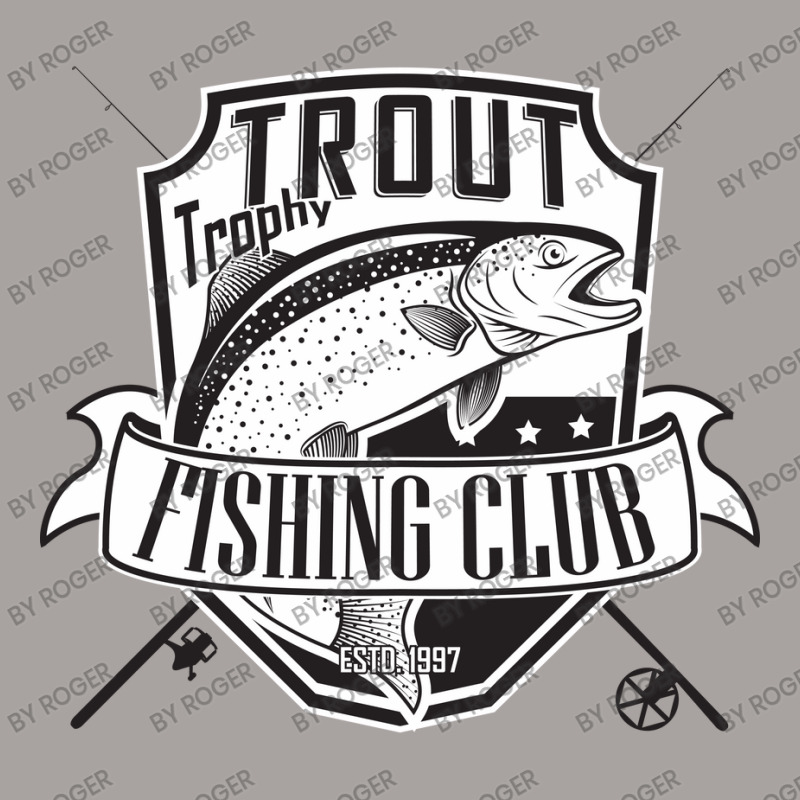 Emblem Of The Trout Fishermen Racerback Tank | Artistshot