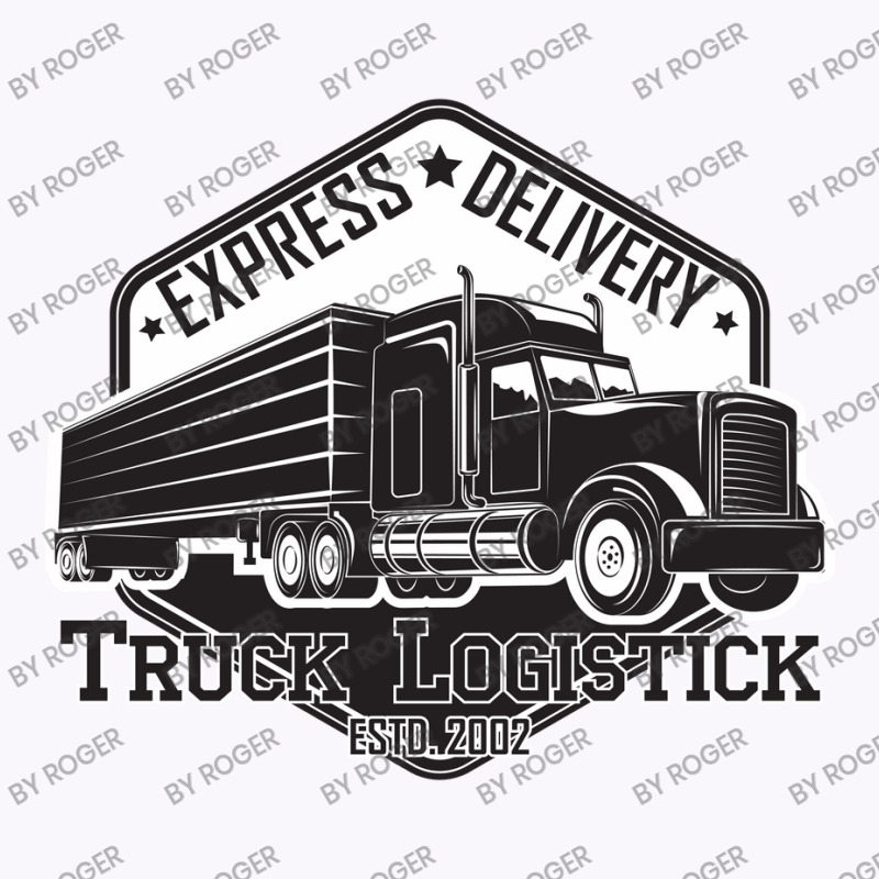 Emblem Of Truck Rental Organisation Tank Top | Artistshot