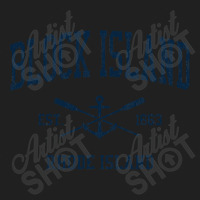 Block Island Ri Vintage Navy Crossed Oars & Boat Anchor Ladies Polo Shirt | Artistshot