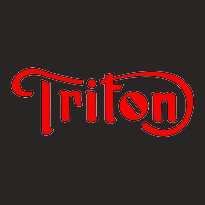 Triton Motorcycles Ladies Fitted T-Shirt by cm-arts | Artistshot