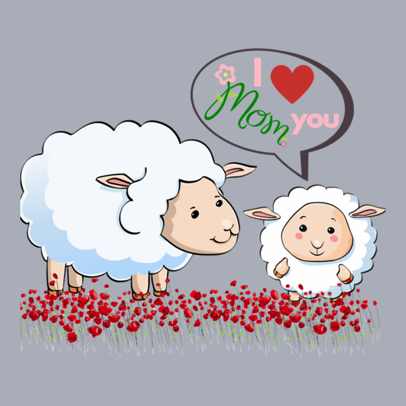 I Love You Mom Withe Cute Tank Dress | Artistshot