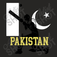 Pakistan Cricket Pakistani Cricket Ladies Fitted T-shirt | Artistshot