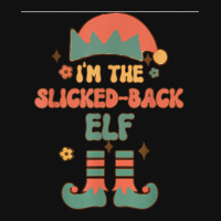 I'm The Slicked Back Elf Matching Team Squad Groovy Text Pin-back Button | Artistshot