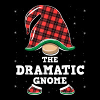 Dramatic Gnome Buffalo Plaid Christmas Dramatic Gnome Men's 3/4 Sleeve Pajama Set | Artistshot