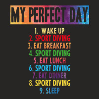 My Perfect Sport Diving Day 1 Ladies Fitted T-shirt | Artistshot