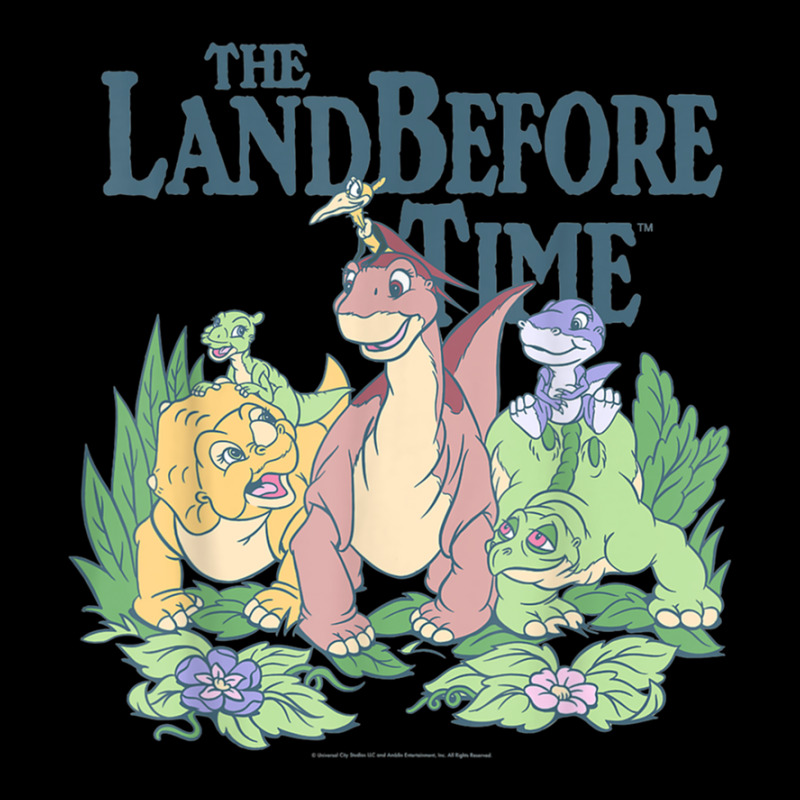 Land Before Time Pastel Dinosaur Friends T-shirt Fleece Short | Artistshot