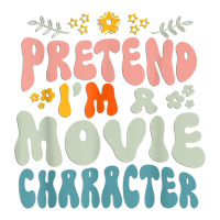 Hippie Halloween Costume Pretend I'm A Movie Character Sticker | Artistshot