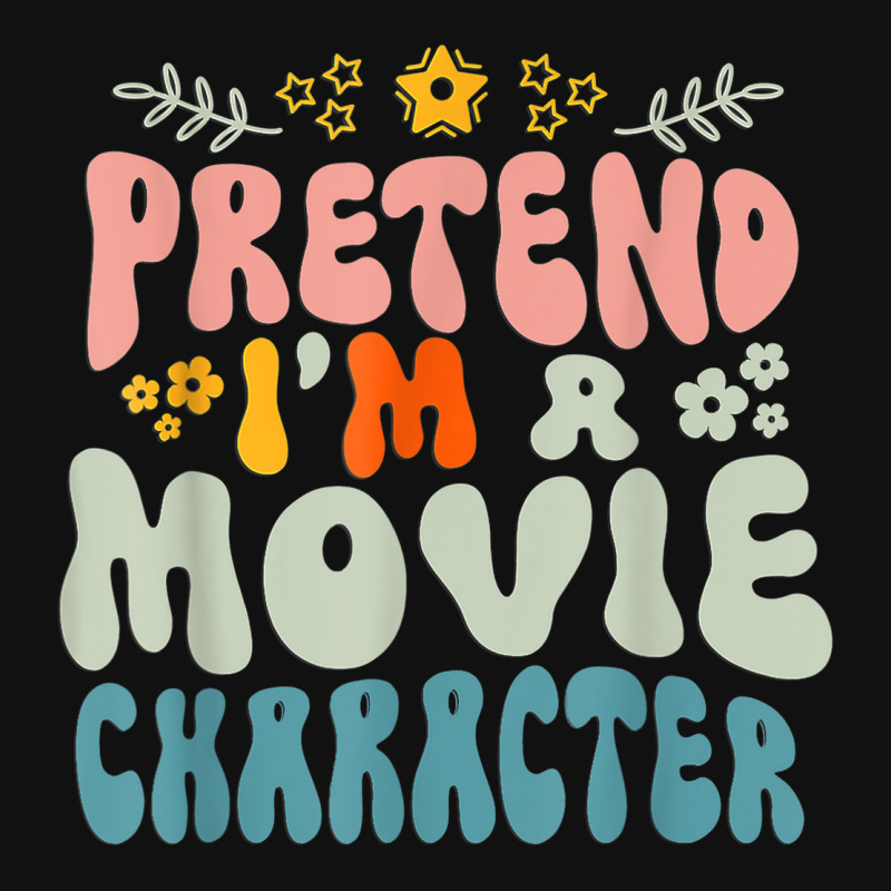 Hippie Halloween Costume Pretend I'm A Movie Character Oval Patch | Artistshot