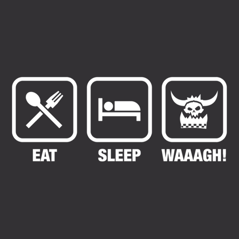 Eat Sleep Waaagh! Orks Warhammer 40k Inspired   Gaming Essential Vintage Short by KristieDavis | Artistshot