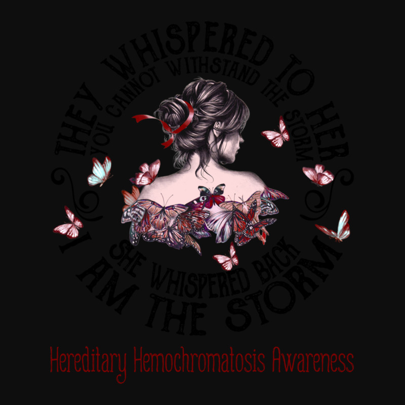 Women Hereditary Hemochromatosis Warrior I Am The Storm Crop Top by JACOBMCCOLLUM | Artistshot