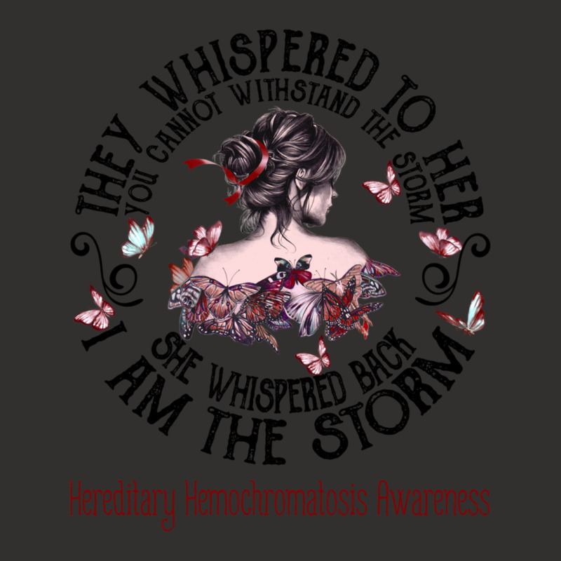 Women Hereditary Hemochromatosis Warrior I Am The Storm Champion Hoodie by JACOBMCCOLLUM | Artistshot