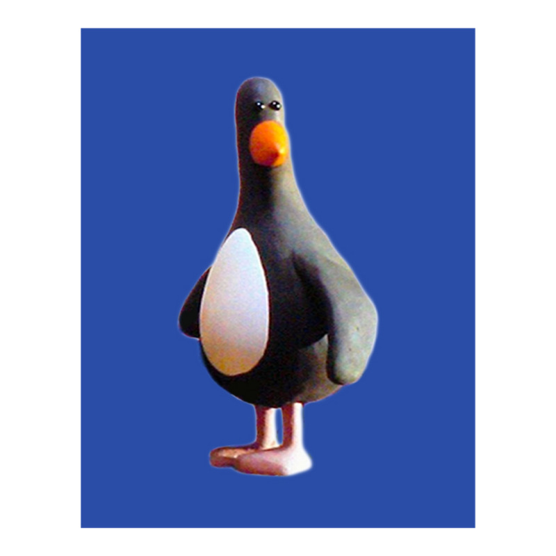 Custom Wallace And Gromit Feathers Mcgraw Penguin Art Board Print Sticker  By Joepitts - Artistshot