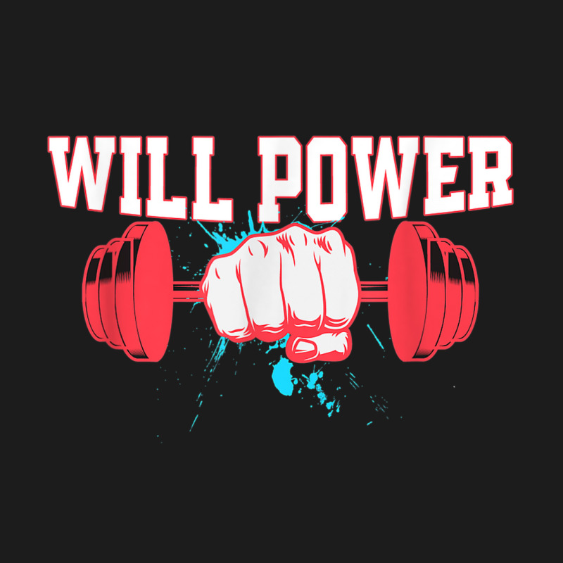 Will Power   Barbell   Gym   Powerlifting Hoodie & Jogger Set | Artistshot