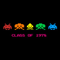 Space Invaders - Class Of 1978 V-neck Tee | Artistshot