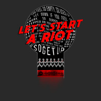 Let_s Start A Riot! Remastered Printed Hat | Artistshot