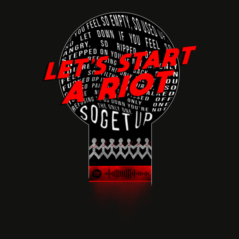 Let_s Start A Riot! Remastered Scorecard Crop Tee | Artistshot